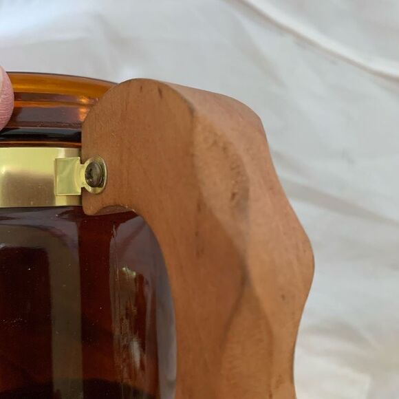 Vintage Gettysburg Pennsylvania Souvenir Brown Mug Wood Hamdle - Picture 7 of 7